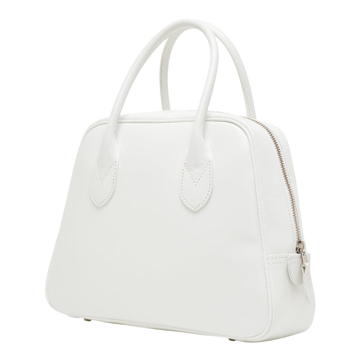 Club21 - COMME des GARCONS - Top Handle Trapezoid Medium - TOP HANDLE - White