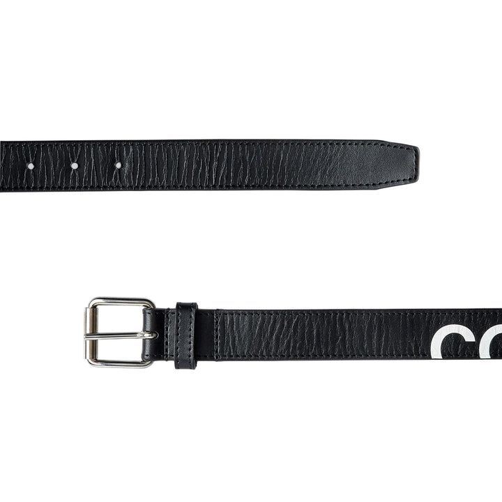 Club21 - COMME des GARCONS WALLET - Logo Belt - BELTS - Black