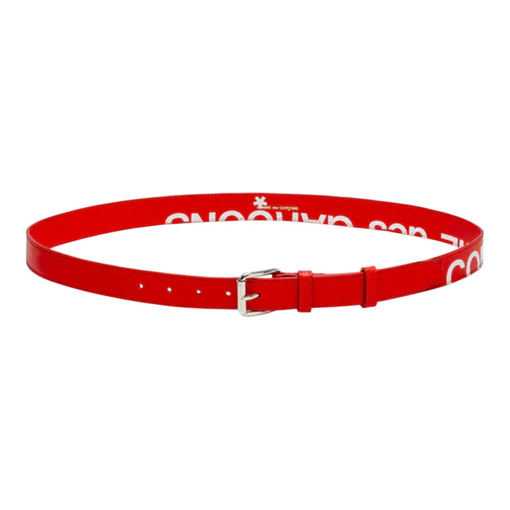 Club21 - COMME des GARCONS WALLET - Logo Belt - BELTS - Red