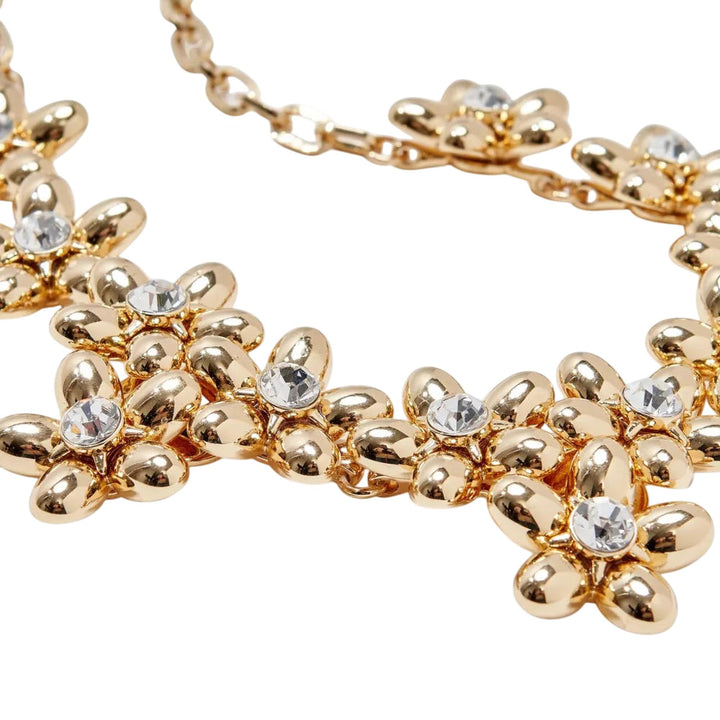 Club21 - Carolina Herrera - Flower Cluster Necklace - NECKLACES - Gold