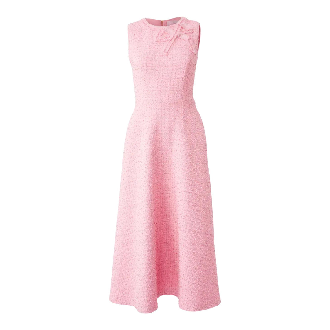 Club21 - Carolina Herrera - Sleeveless A-Line Midi Dress - WOVEN DRESSES - Pink