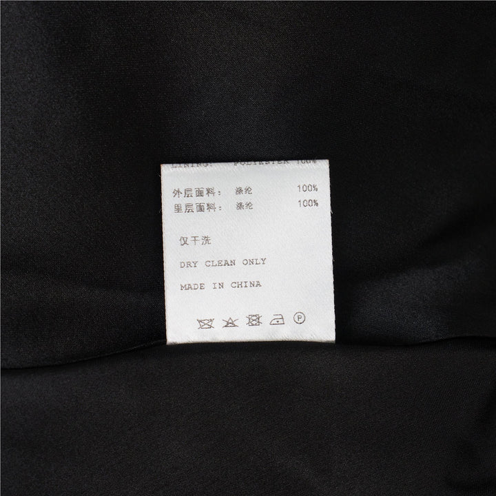 Club21 - Caroline Hu - Black Pleated Roses Embroidery Skirt - SKIRTS - Black