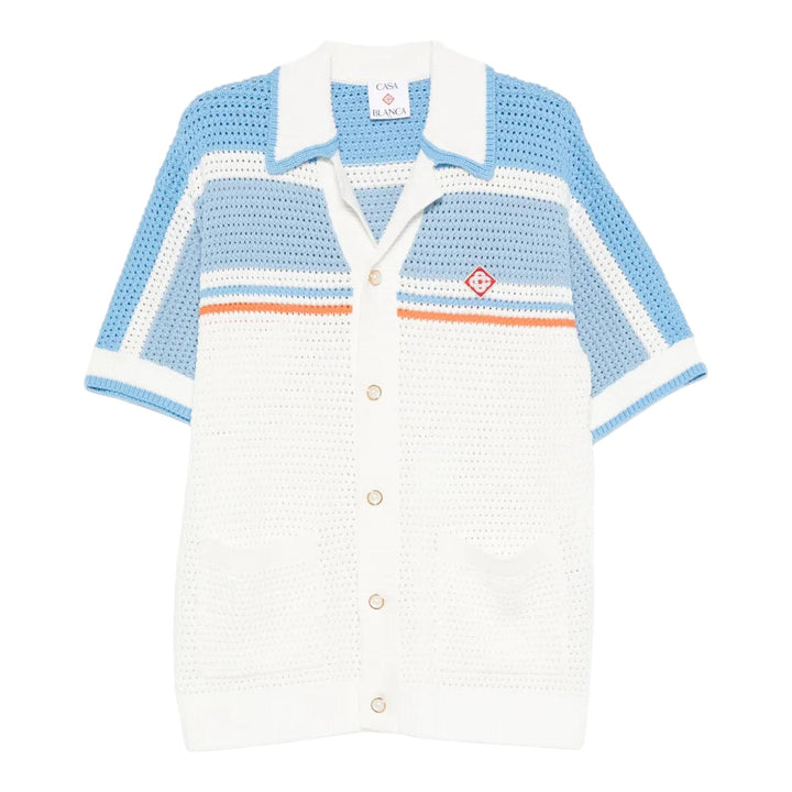 Club21 - Casablanca - Faux Crochet Shirt - SHIRTS - Multi