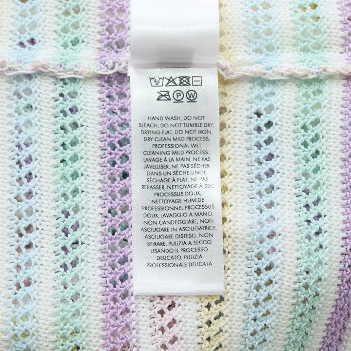 Club21 - Casablanca - Flower Crochet Polo - SHIRTS - Multi