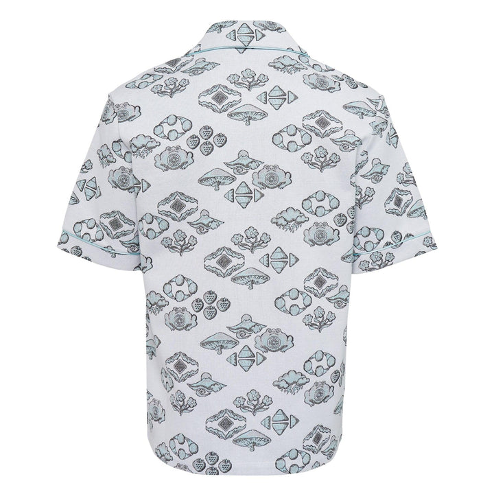 Club21 - Casablanca - Mens Jacquard Shirt - SHIRTS - Off-White