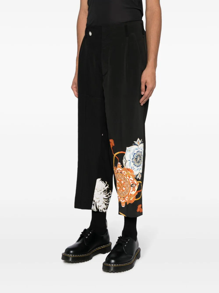Children-Of-The-Discordance-Ny-Kimono-Patchwork-Trousers-Black-3