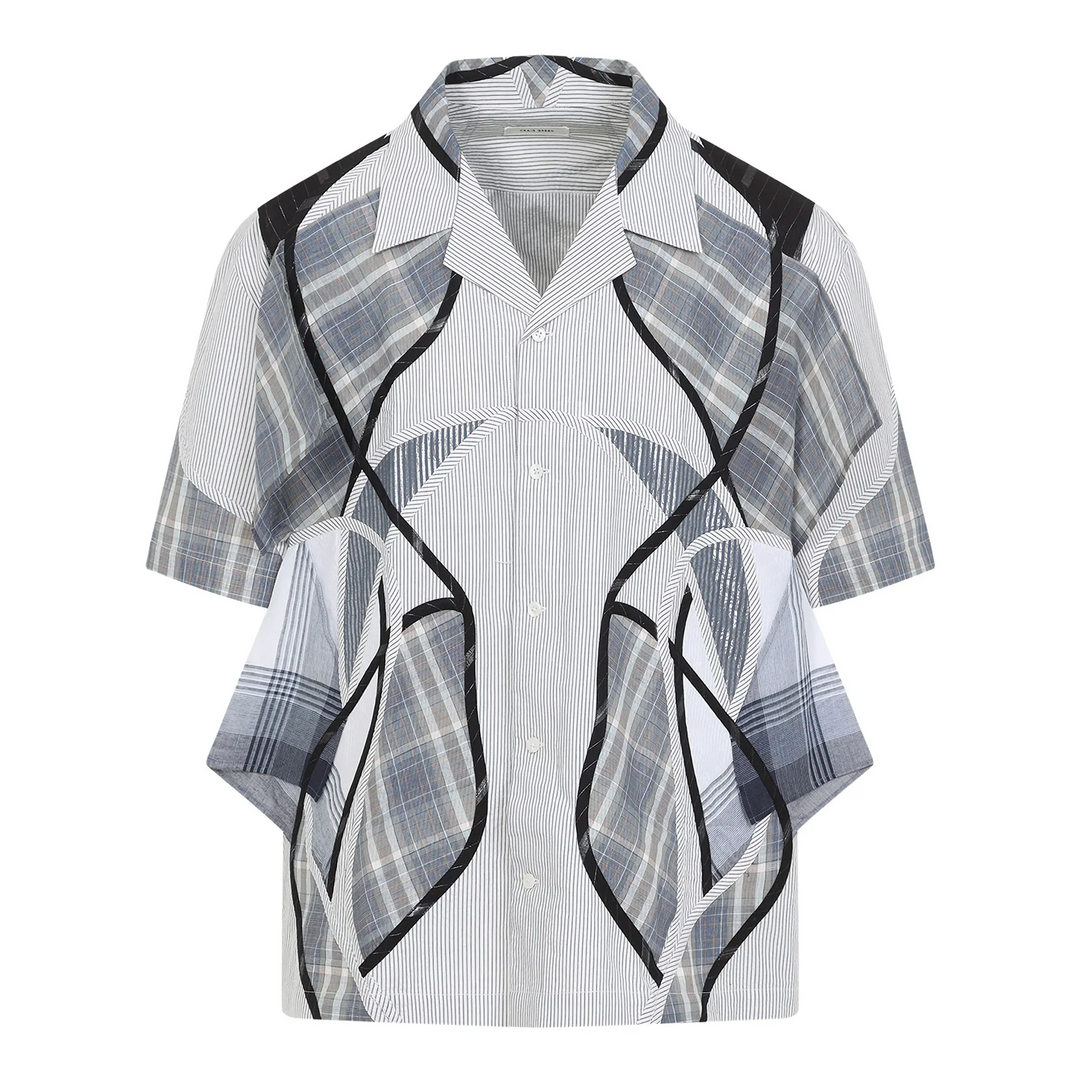 Áo sơ mi patchwork