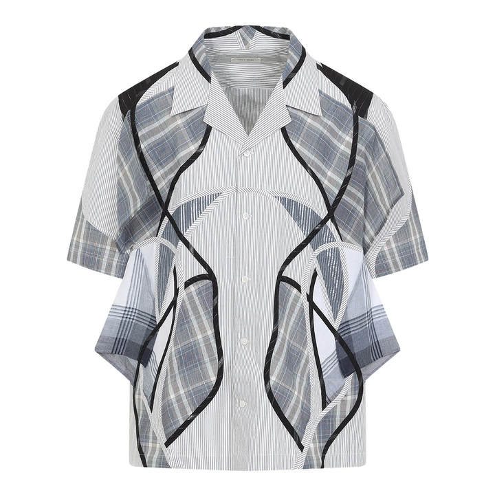 Áo sơ mi patchwork