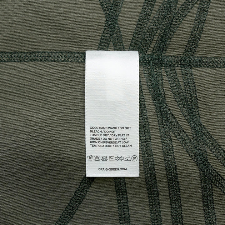 Club21 - Craig Green - Flatlock Long Sleeve T-Shirt - TEES - Green