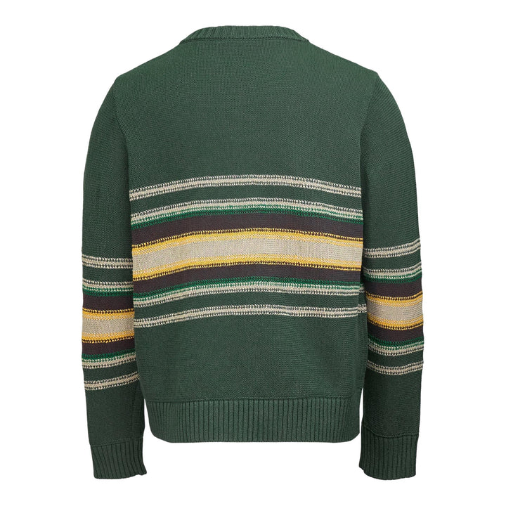 Club21 - Craig Green - Tape Knit V-Neck Jumper - KNIT TOPS - Green