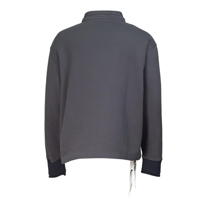 Club21 - DIOMENE - Double Collar Sweater - SWEATSHIRTS - Grey