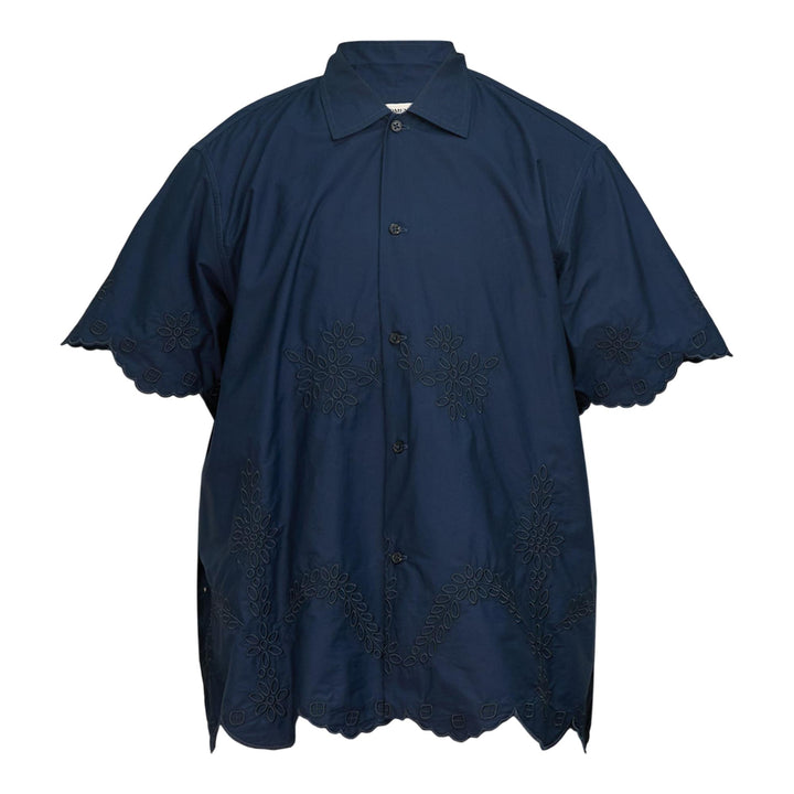 Club21 - DIOMENE - Embroidered Shirt - SHIRTS - Navy