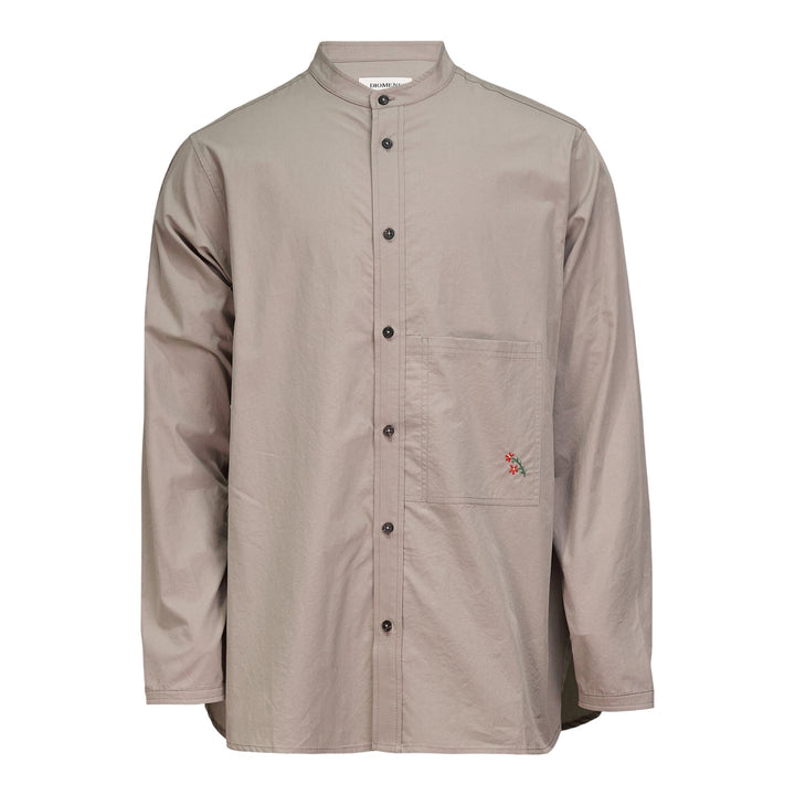 Club21 - DIOMENE - Stand Collar Shirt - SHIRTS - Grey