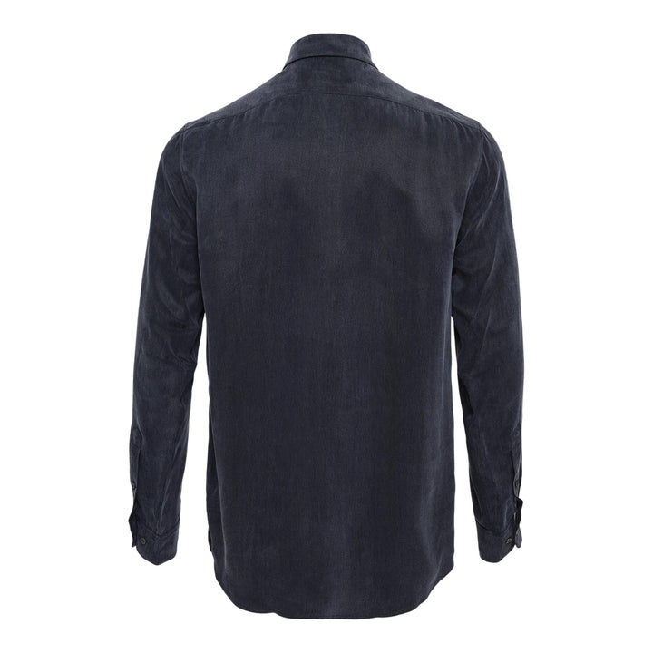Club21 - Dries Van Noten - Minimal Detail Classic Fitted Shirt - SHIRTS - Navy