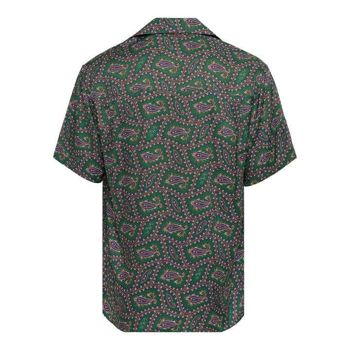 Club21 - Drole de Monsieur - La Chemise Paisley - SHIRTS - Dark Green