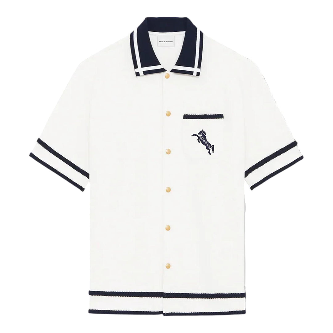 Club21 - Drole de Monsieur - La Chemise Piquee Cheval - SHIRTS - White