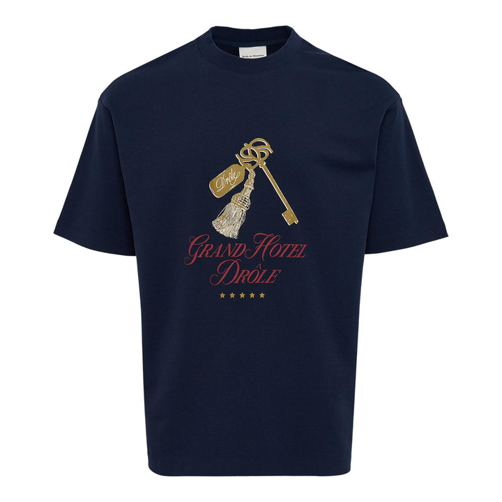 Club21 - Drole de Monsieur - Le T-Shirt Grand Hotel - TEES - Navy