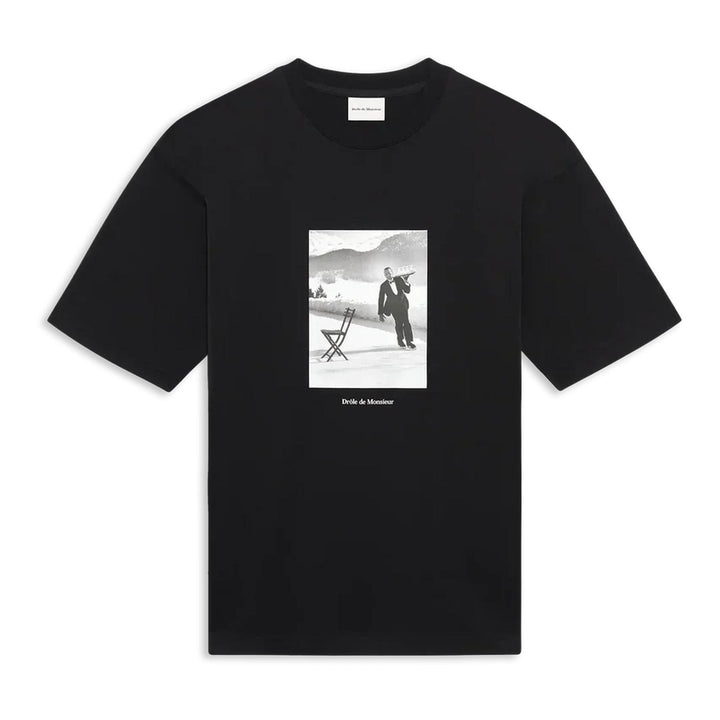 Club21 - Drole de Monsieur - Le T-Shirt Ice Skating Waiter - TEES - Black