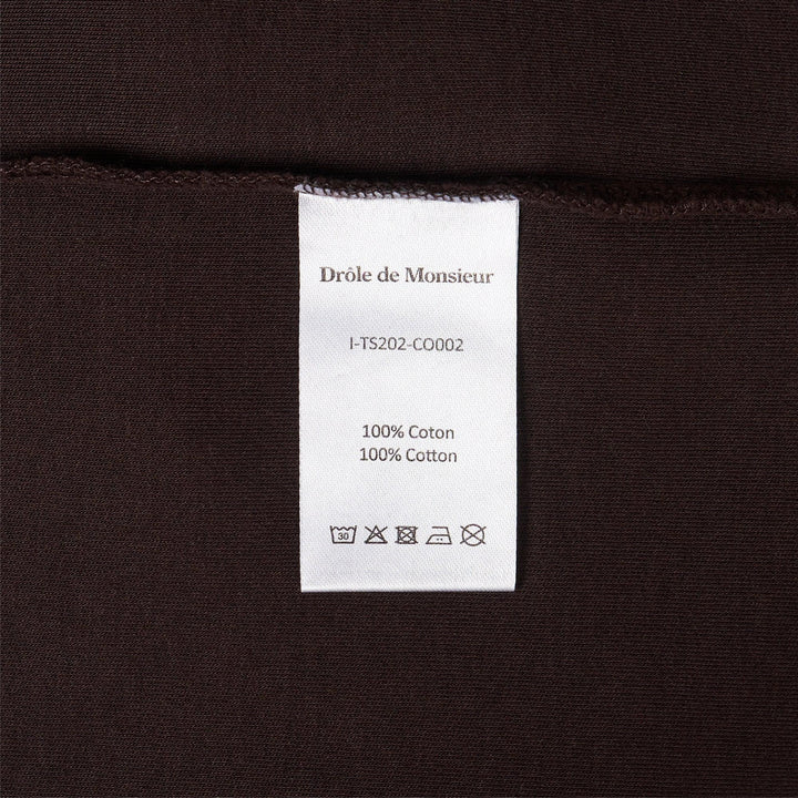 Club21 - Drole de Monsieur - Le T-Shirt Slogan Classique - TEES - Brown