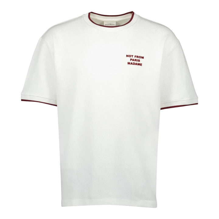 Club21 - Drole de Monsieur - Le T-Shirt Slogan Pique - TEES - Off-White