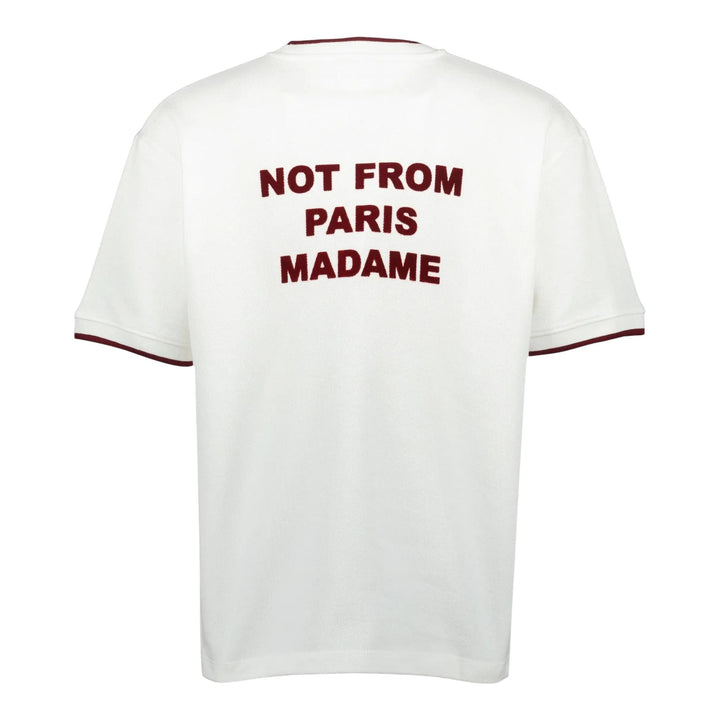 Club21 - Drole de Monsieur - Le T-Shirt Slogan Pique - TEES - Off-White