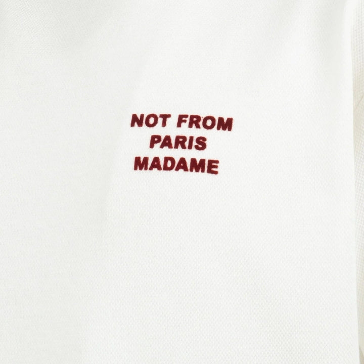 Club21 - Drole de Monsieur - Le T-Shirt Slogan Pique - TEES - Off-White
