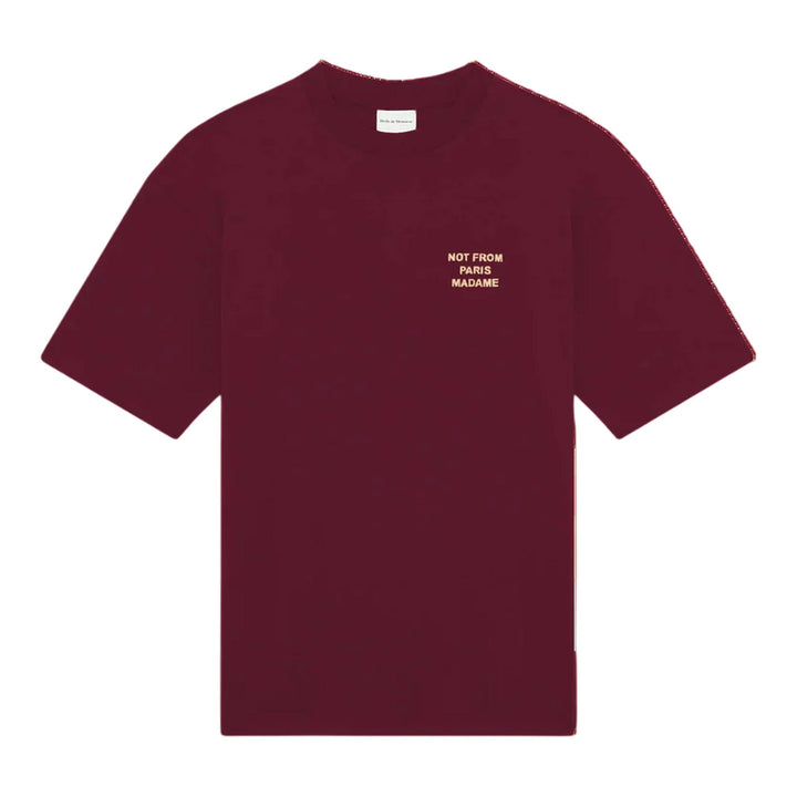 Club21 - Drole de Monsieur - Le T-Shirt Slogan - TEES - Maroon