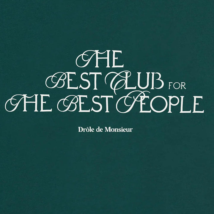 Club21 - Drole de Monsieur - Le T-Shirt The Best Club - TEES - Dark Green