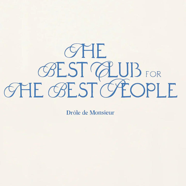 Club21 - Drole de Monsieur - Le T-Shirt The Best Club - TEES - Off-White