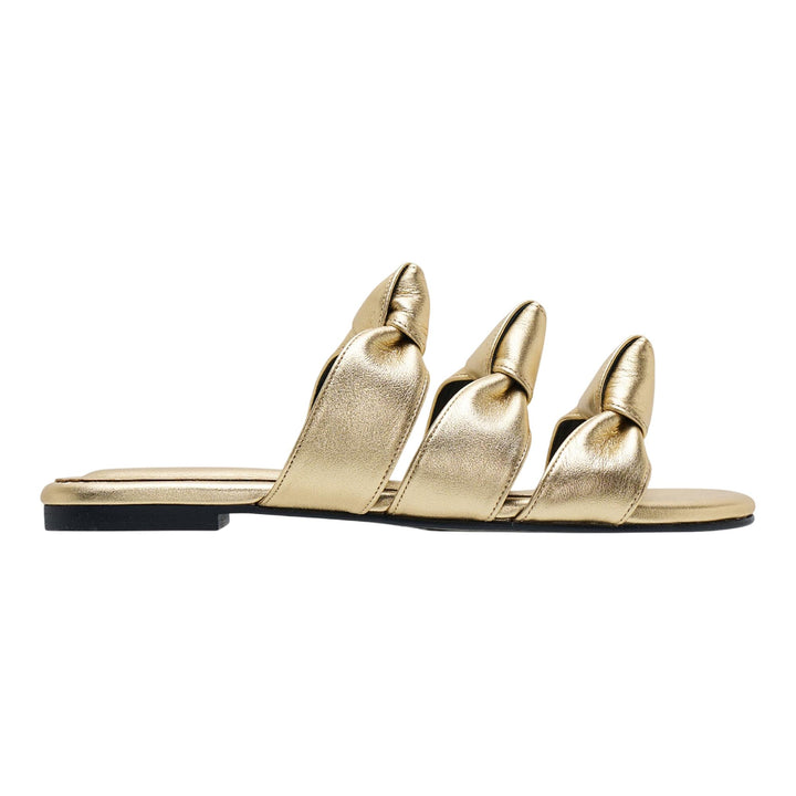 Club21 - Duet Shoes - Bowie Sandals - FLAT SANDALS - Gold