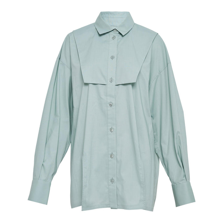 Club21 - ENFOLD - Chair Motif Shirt - BLOUSES - Green