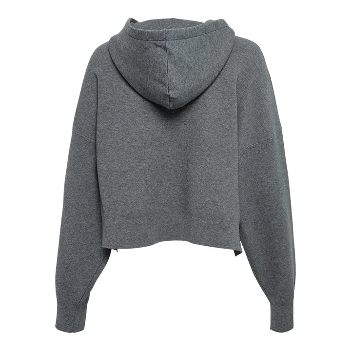 Club21 - ENFOLD - Cropped Hoodie - SWEATSHIRTS - Grey