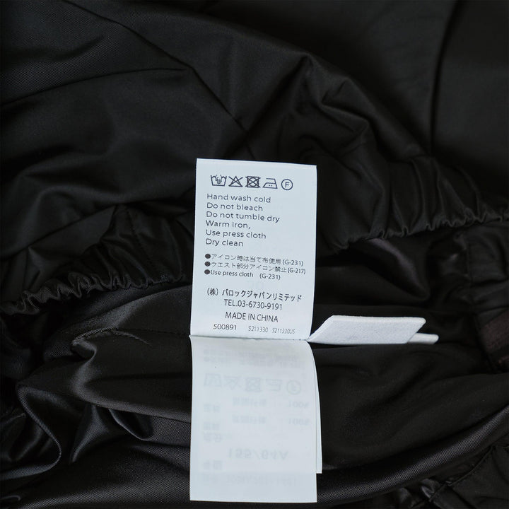 Club21 - ENFOLD - Odd-Shaped Skirt - SKIRTS - Black