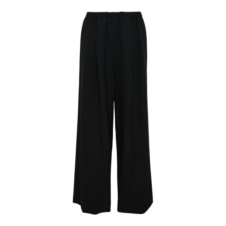 Club21 - ENFOLD - Relaxed Wide Pants - PANTS - Black