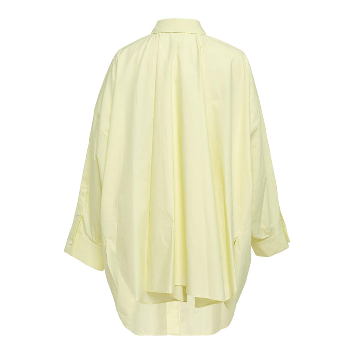 Club21 - ENFOLD - Yellow Pulled Collar Shirt - BLOUSES - Yellow