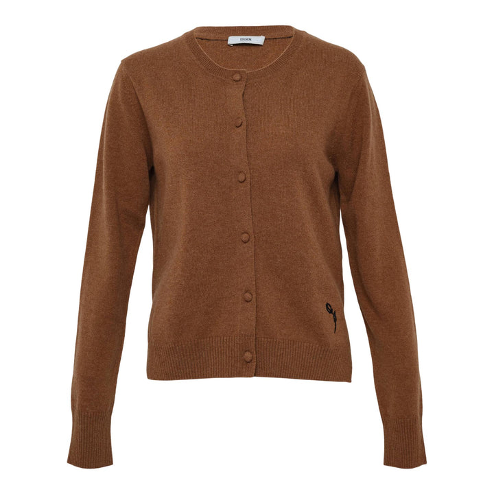 Club21 - Erdem - Crew Neck Cardigan - CARDIGANS - Khaki