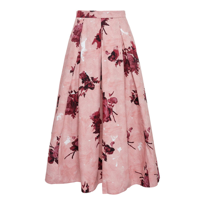 Club21 - Erdem - Pleated Midi Skirt - SKIRTS - Pink