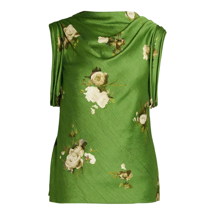 Club21 - Erdem - Short Sleeve Top - WOVEN TOPS - Green