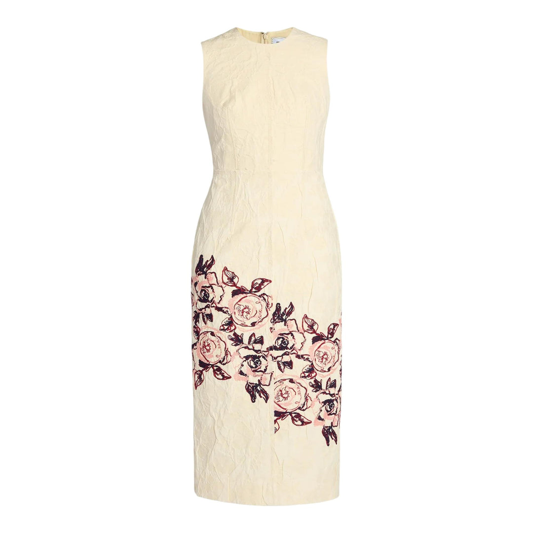 Club21 - Erdem - Sleeveless Pencil Midi Dress - WOVEN DRESSES - Off-White