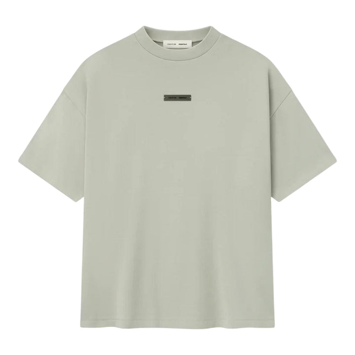 Club21 - Fear of God ESSENTIALS - 90S Fit Pique Crewneck Tee - TEES - Light Grey