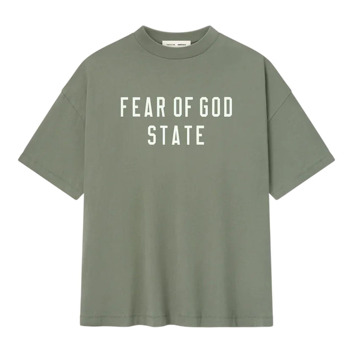 Club21 - Fear of God ESSENTIALS - 90S Fit T-Shirt - TEES - Khaki