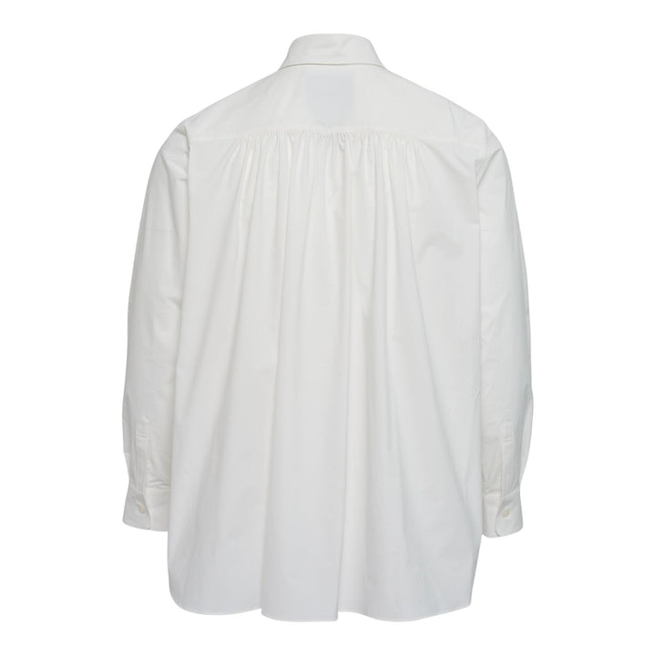 Club21 - Fumito Ganryu - Watteau Gathered Shirt - SHIRTS - White