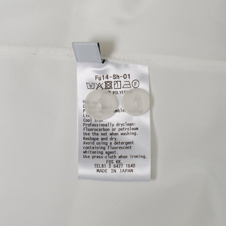 Club21 - Fumito Ganryu - Watteau Gathered Shirt - SHIRTS - White