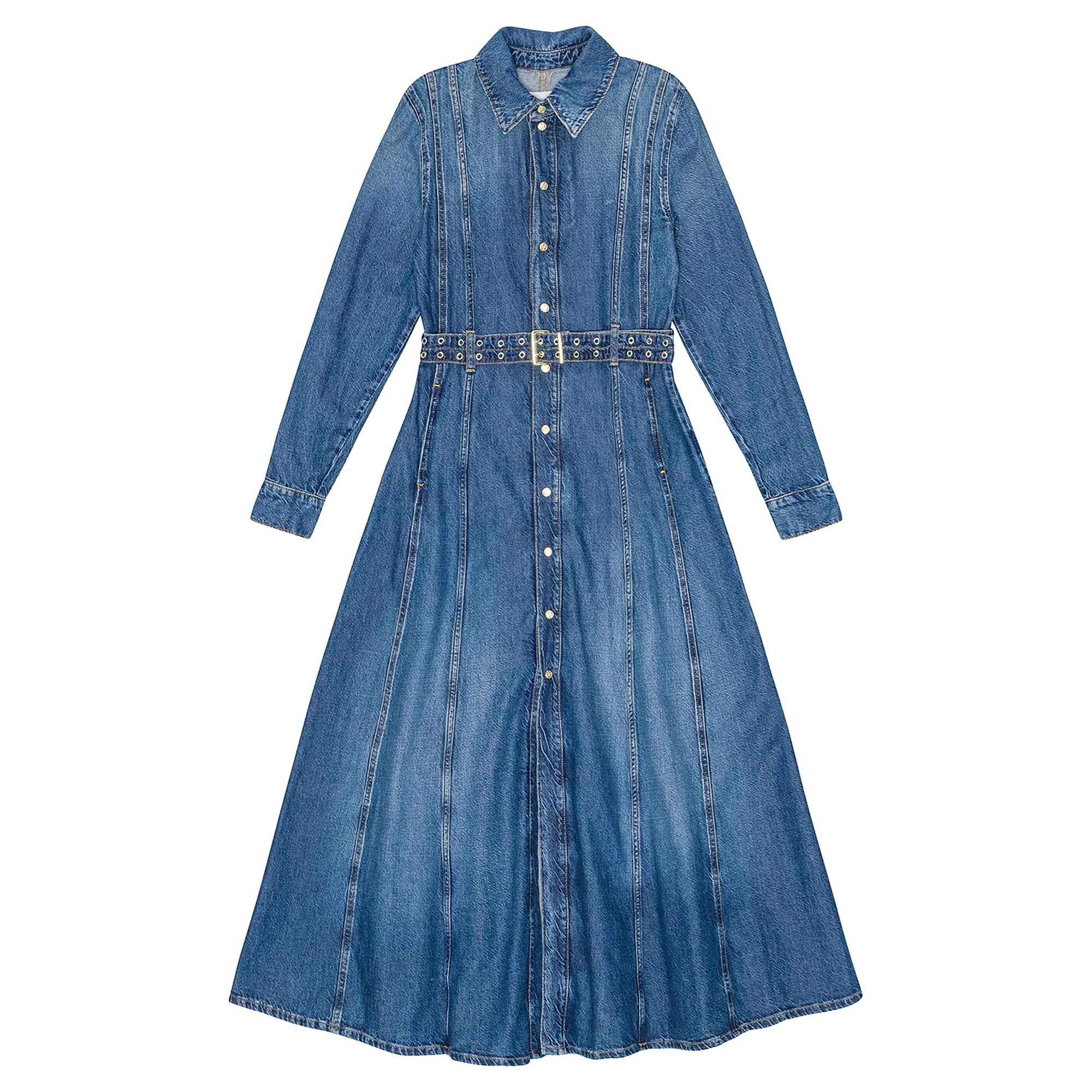 Light Denim Maxi Dress – Club21.com
