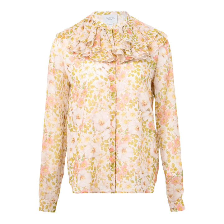 Club21 - Giambattista Valli - Georgette Print Top - WOVEN TOPS - Pink