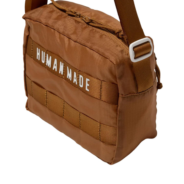 Club21 - HUMAN MADE - Packable Light Pouch - CROSS BODY - Brown