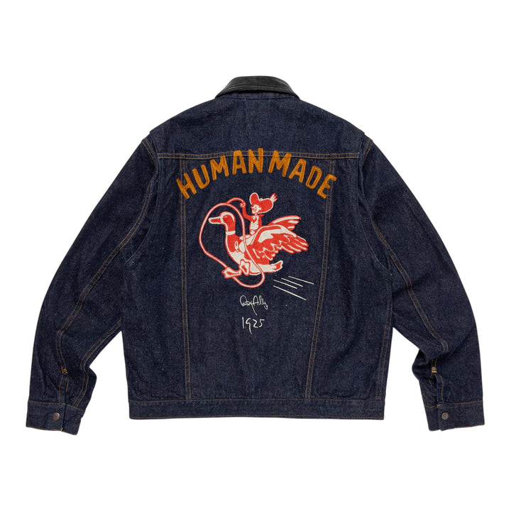 Club21 - HUMAN MADE - Zip-Up Denim Work Jacket - JACKETS - Indigo
