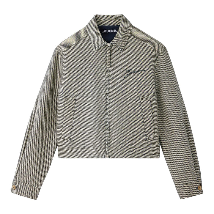Club21 - JACQUEMUS - La Veste De-Nimes Canevas - JACKETS - Navy