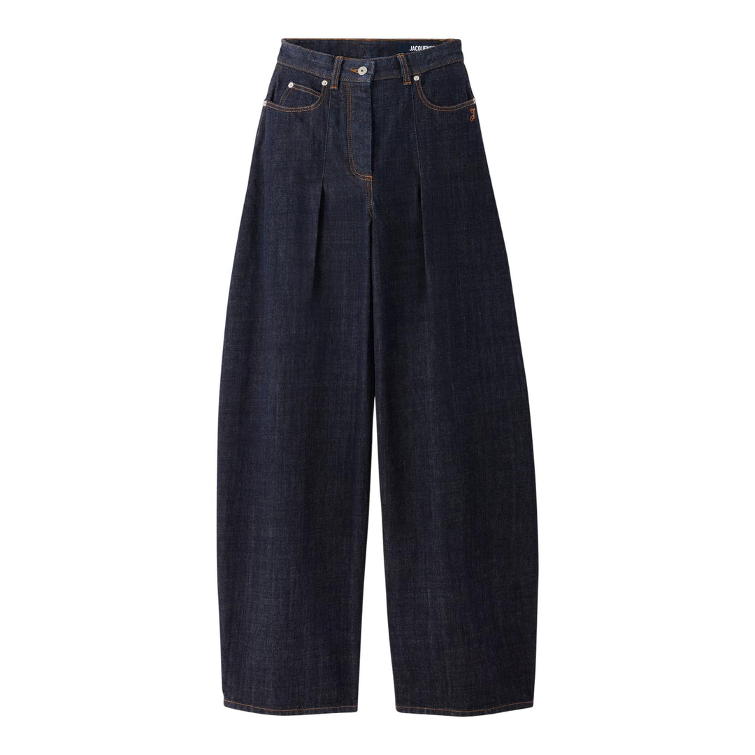 Club21 - JACQUEMUS - Le De-Nimes Ovalo - JEANS - Dark Blue