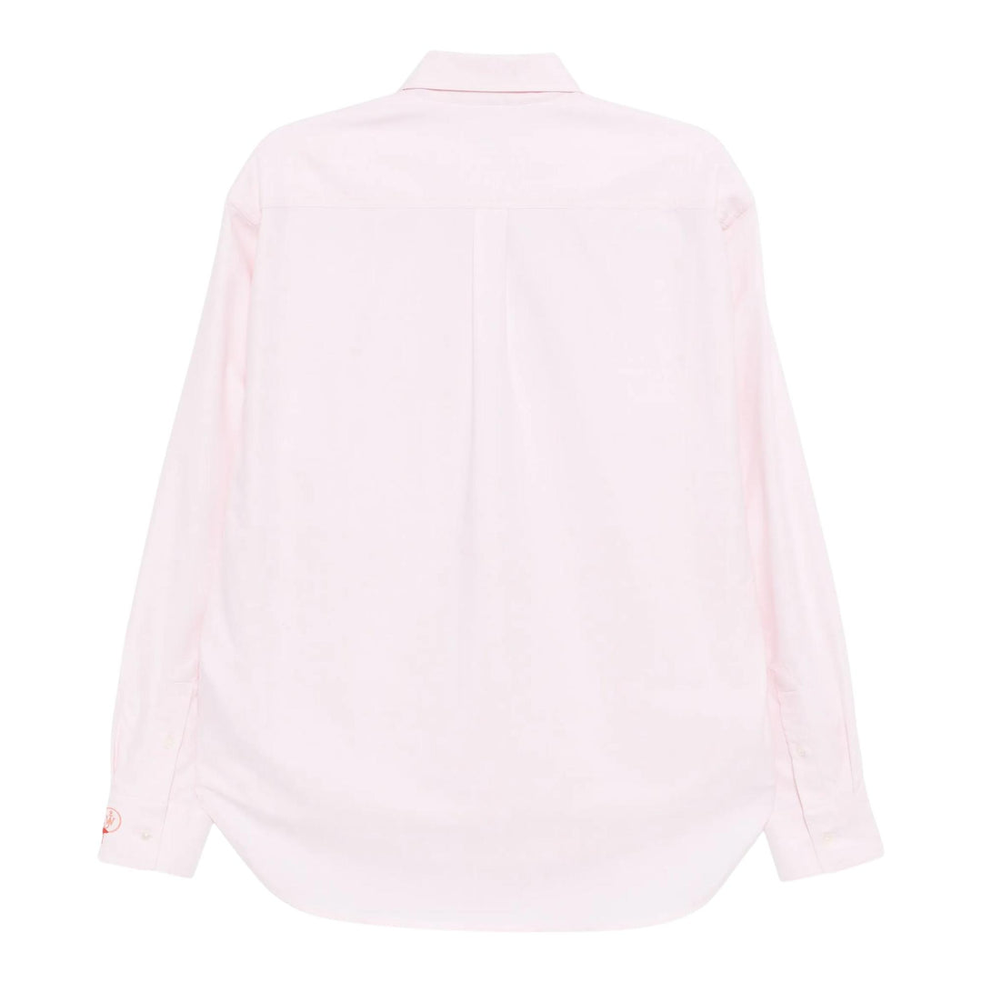 Club21 - JW Anderson - Cafe Scene Embroidery Shirt - SHIRTS - Pink